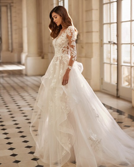 Robe de Mariée, Ellery de Rosa clara