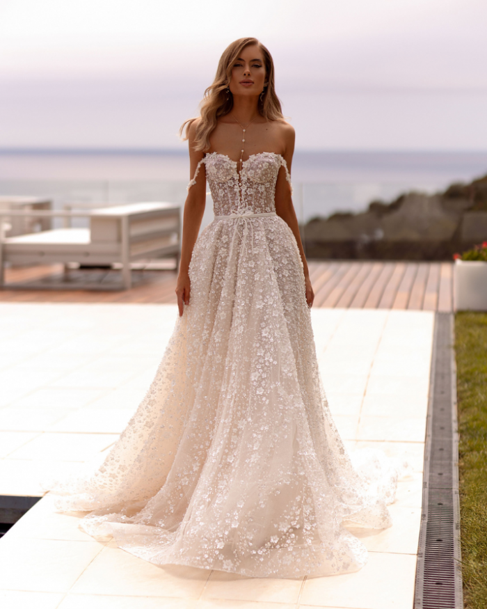 Robe de Mariée, Fleur de Tina Valerdi.