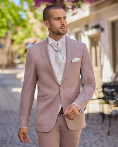 Costume Homme, Malibu vieux rose