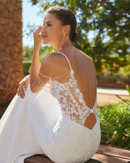 Robe de Mariée Saskia, de Adriana Alier