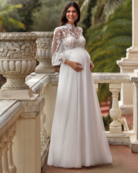 Milie, robe de mariée futur maman