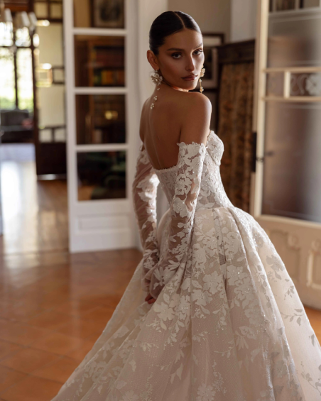 Robe de Mariée, Chrysanthe de Tina Valerdi.