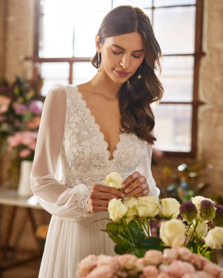 Robe de Mariée, Xemira de Rosa clara