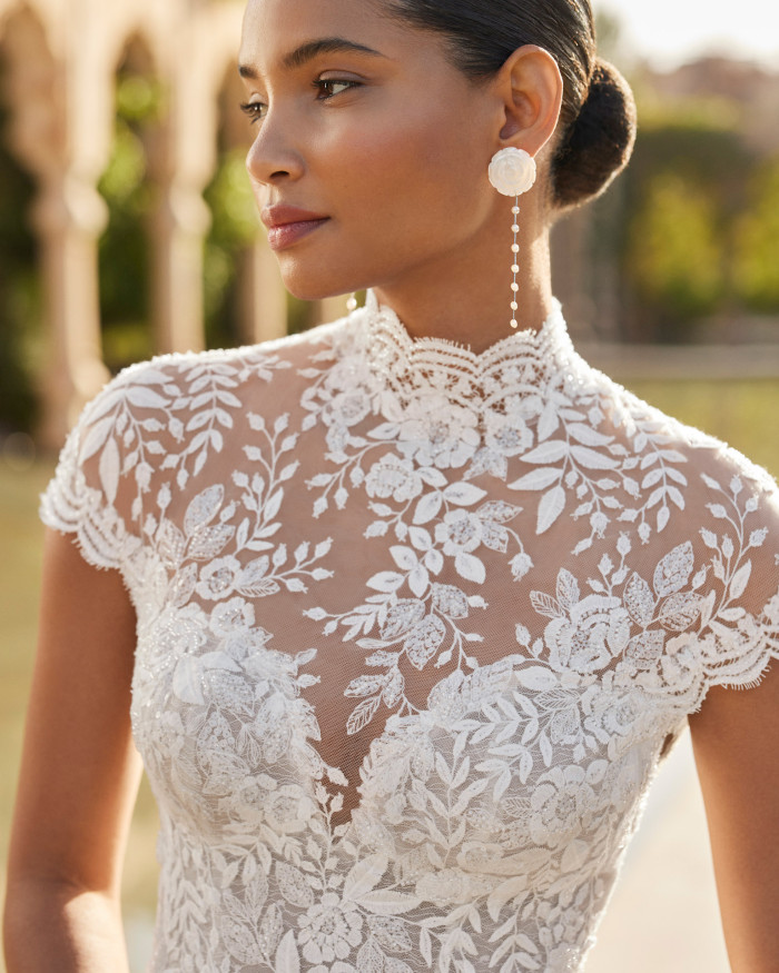 Robe de Mariée, Oliver de Rosa clara Robe de Mariée, Oliver de Rosa clara