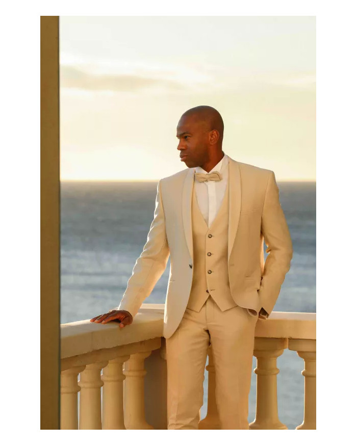 Costume Homme, Sandillon beige
