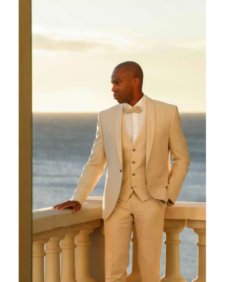 Costume Homme, Sandillon beige