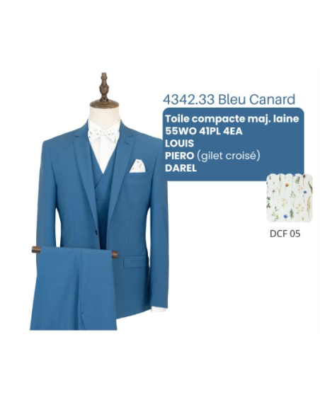 Costume Homme marque française, Louis canard