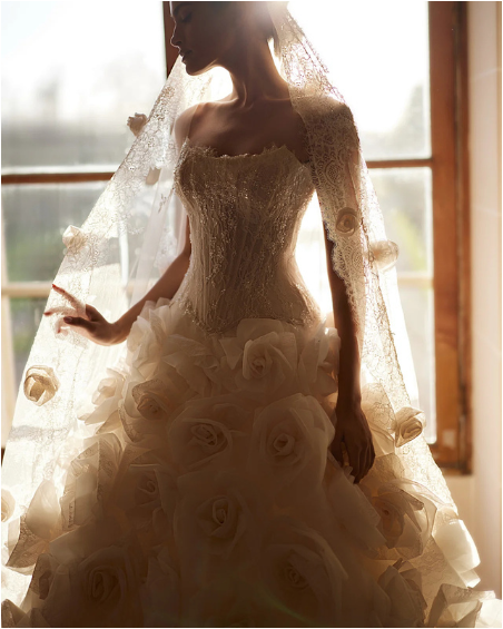 Robe de Mariée, Anette de Lucesposa