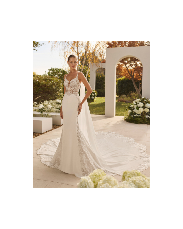 Robe de Mariée, Nelsa de Rosa clara