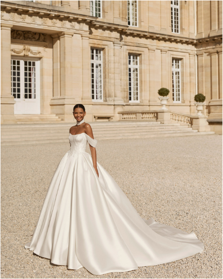 Robe de Mariée, Amatista de Rosa clara