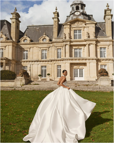 Robe de Mariée, Amatista de Rosa clara