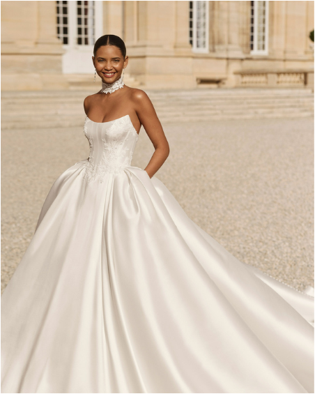 Robe de Mariée, Amatista de Rosa clara