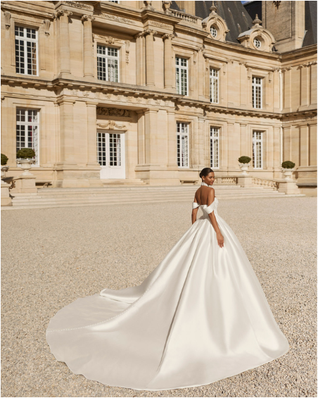 Robe de Mariée, Amatista de Rosa clara