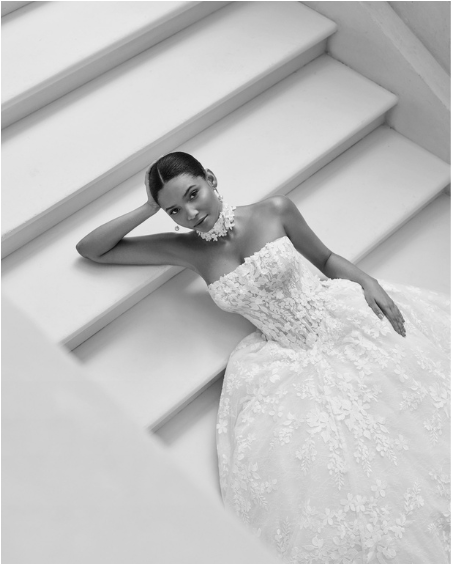 Robe de Mariée, Amapola de Rosa clara