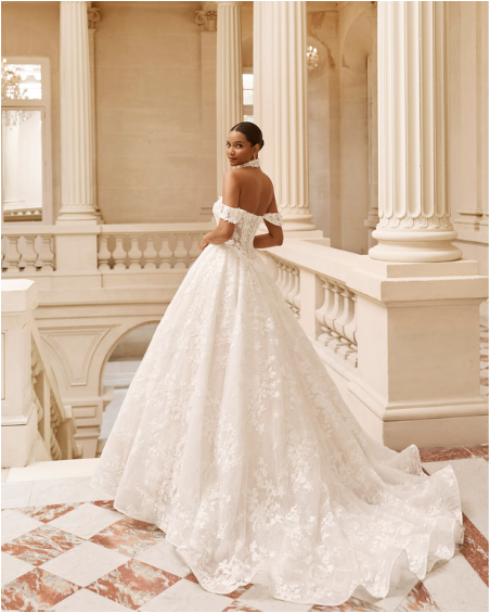 Robe de Mariée, Amapola de Rosa clara