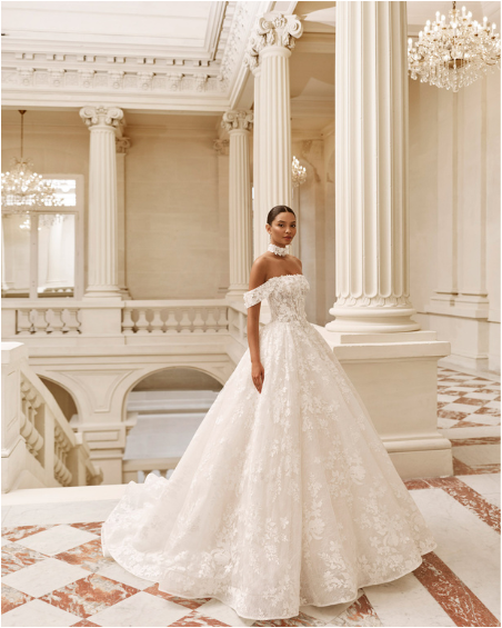 Robe de Mariée, Amapola de Rosa clara