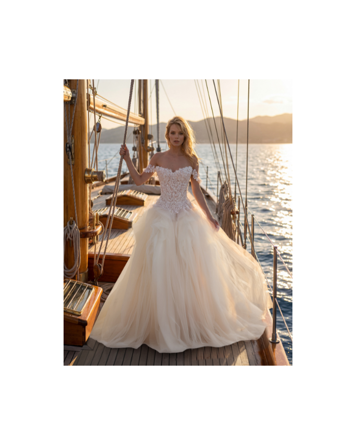 Robe de Mariée, Katarine de Randy Fenoli.