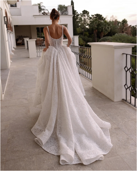 Robe de Mariée, Opaline de Tina Valerdi.