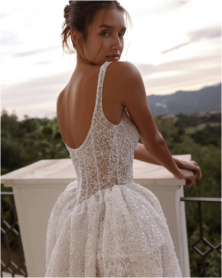 Robe de Mariée, Opaline de Tina Valerdi.