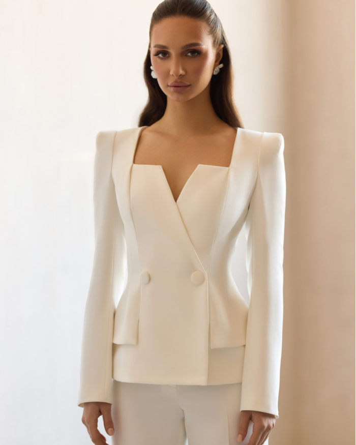 Robe de Mariée, Suit012 - Maison Yana