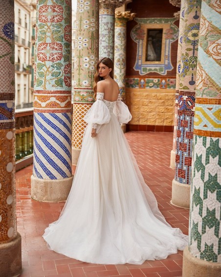 Robe de Mariée, Tiberia - Luna Novias.