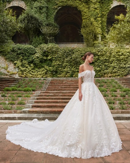 Robe Pola de Luna Novias